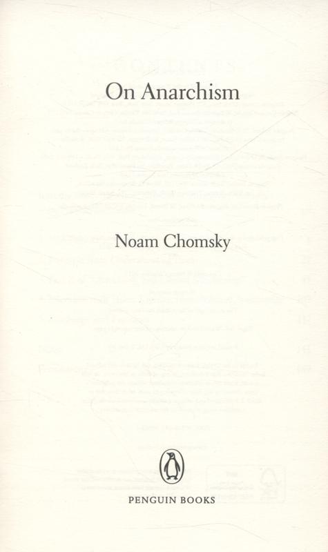 noam chomsky anarchism book