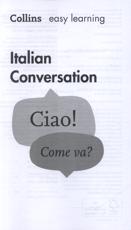 Italian Conversation : Collins Dictionaries : 9780008111991 : Blackwell's