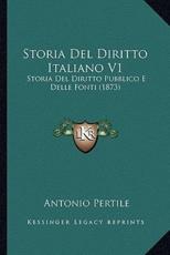 Storia del Diritto Italiano V1 - Antonio Pertile