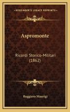 Aspromonte - Ruggiero Maurigi