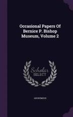 Occasional Papers of Bernice P. Bishop Museum, Volume 2
