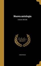 Nuova Antologia; Volume 285-286