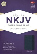 Super Giant Print Reference Bible-NKJV - Holman Bible Publishers (COR)