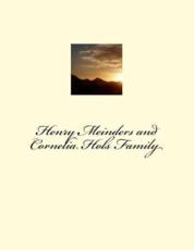 Henry Meinders and Cornelia Hols Family