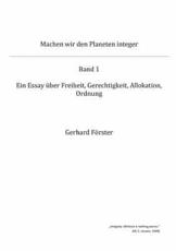 Machen Wir Den Planeten Integer - Gerhard Forster