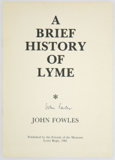 [Cover title:] A Brief History of Lyme. 