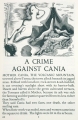 A Crime against Cania.