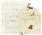 Pair of Autograph Letters Signed by Johan vander Burk in Holland, in French, to Spottiswoode in Edinburgh
