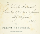 The Prince's Progress, and Other Poems.