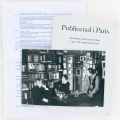 [Exhibition catalogue:] Publicerad i Paris.