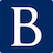 Blackwells Logo, Is a Capital white B over a dark blue background